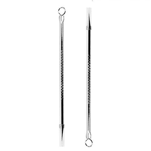 Digital Shoppy 1PC Stainless Steel Whitehead Blackhead Acne Clips Pimple Remover Face Cleaner Needles Tool Extractor Remover For Face Care - Image 1