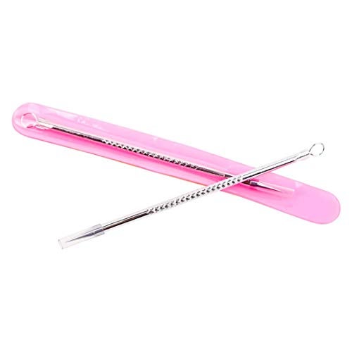 Digital Shoppy 1PC Stainless Steel Whitehead Blackhead Acne Clips Pimple Remover Face Cleaner Needles Tool Extractor Remover For Face Care - Image 2
