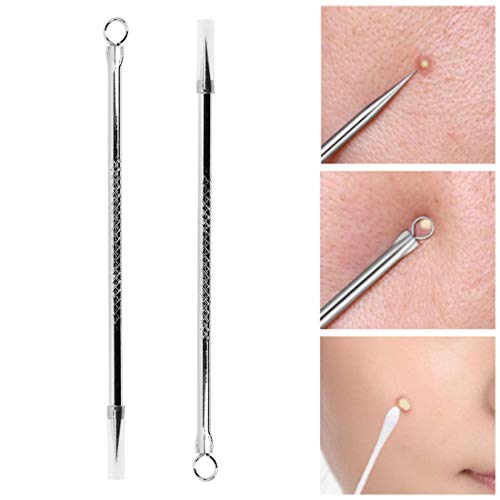 Digital Shoppy 1PC Stainless Steel Whitehead Blackhead Acne Clips Pimple Remover Face Cleaner Needles Tool Extractor Remover For Face Care - Image 4