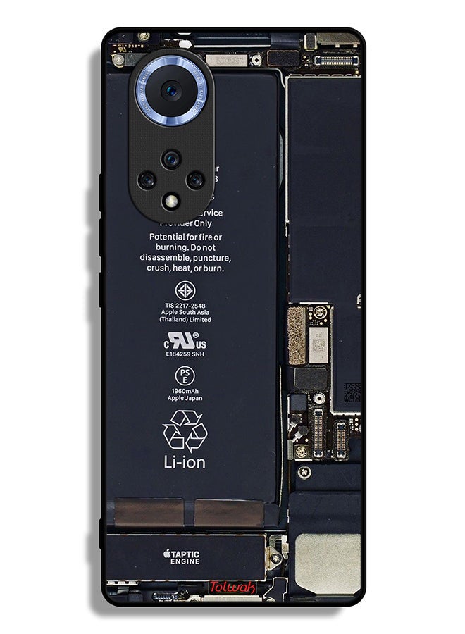 Tolwak غطاء حماية لهاتف هواوي نوفا 9 بنمط دائرة الهاتف - Image 2