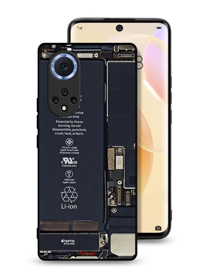 Tolwak غطاء حماية لهاتف هواوي نوفا 9 بنمط دائرة الهاتف - Image 1