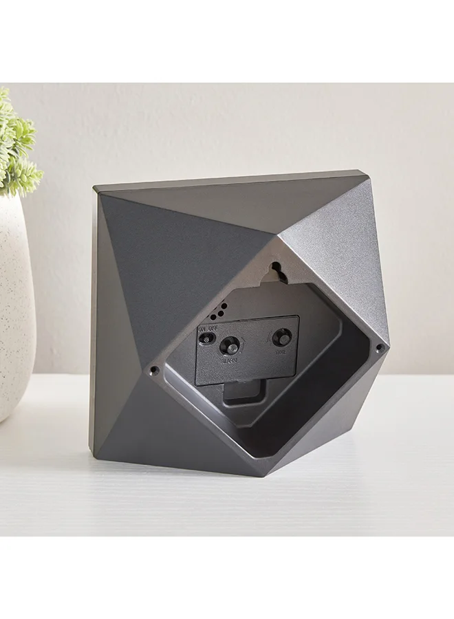 Home Box Espiri Table Alarm Clock 15.3 x 15.3 x 7.3 cm