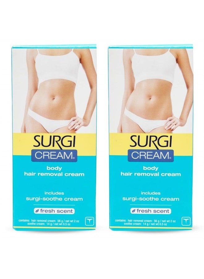 Surgi Body Hair Removal Cream Fresh Scent 2 oz, 2 Pack - pzsku/Z12BFAD079CA412371E29Z/45/_/1690817686/27341364-5ead-4378-a382-1938aa69ef5b