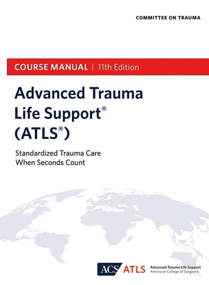 الدعم المتقدم للحياة في الإصابات (ATLS®) – الدليل التدريبي، الطبعة الحادية عشرة - Image 1