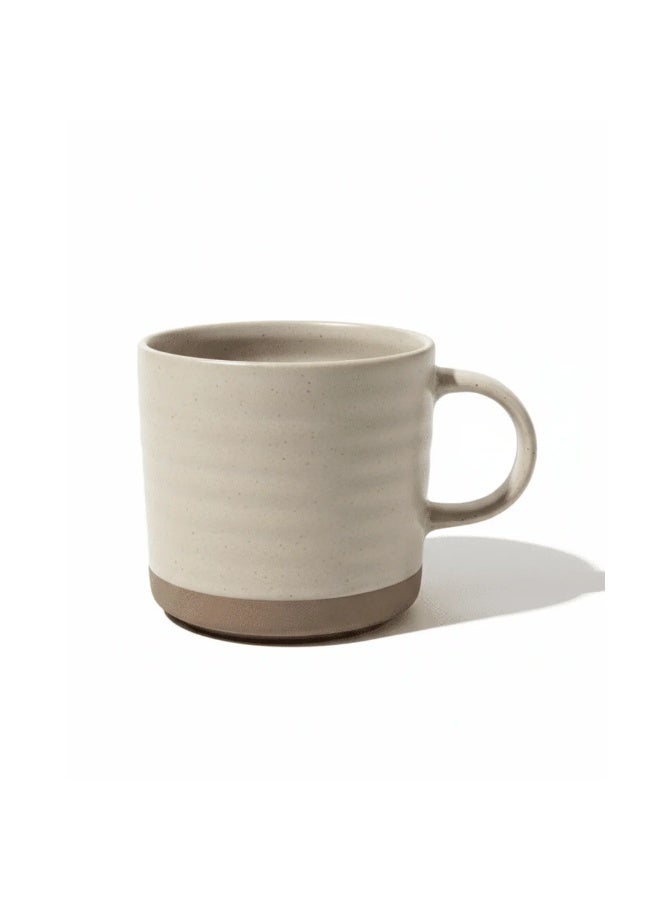 داني هوم كوب داني هوم من البورسلين الرمادي غير اللامع، سعة 490 مل – كوب كبير للقهوة والشاي، تصميم بسيط، كوب بورسلين متين، آمن للاستخدام في الميكروويف وغسالة الصحون - Image 3