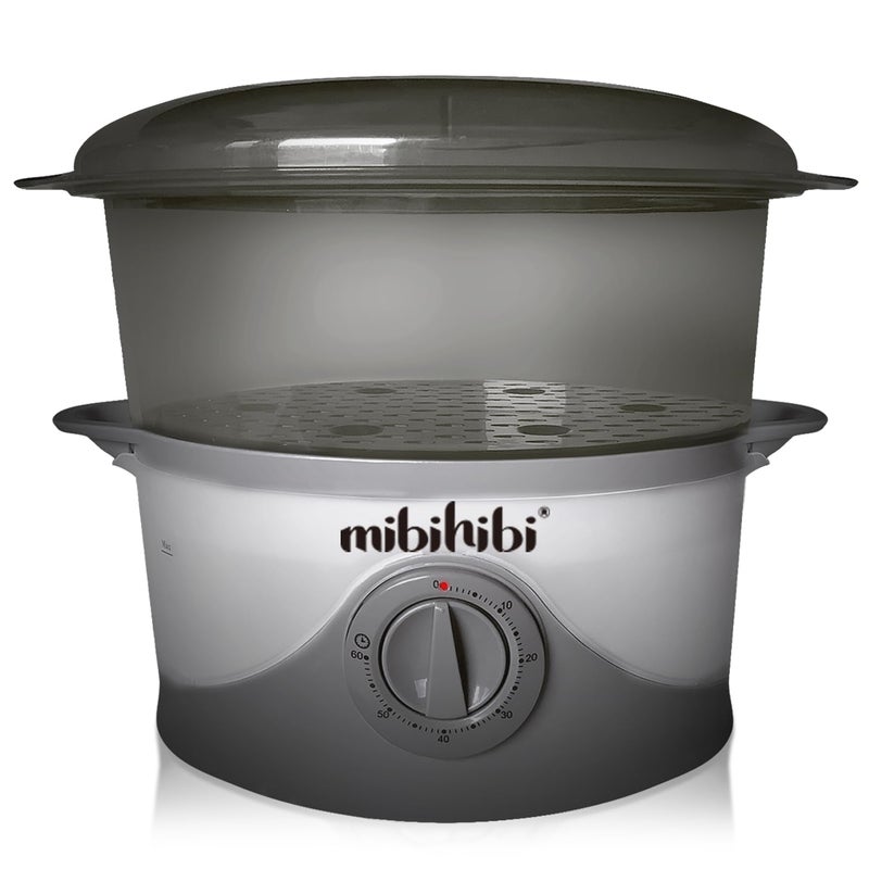 MIBIHIBI New 2024 Personal Household Use Moist Towels Steamer and Warmer Holds 15 Moist Towels Ready in 1015 Mins 60 Mins Auto Off Timer Power Light Facials Pedicures Manicures 800 Watt
