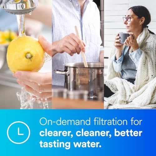 Aqua pure 3M Aqua-Pure DWS1000 Under Sink Water Filter System, Removes Lead, Microplastics, Asbestos, Mercury, Particulates, Contaminants, VOC's - Image 2