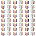 BLOOLILIES 48 Pack Mini Cubes Puzzle Box for Kids 118in 3x3 Magic Cube Brain Teasers for Boys Girls Classroom Rewards Easter Basket Stuffers Birthday Gift Goodie Bag Fillers - Image 2