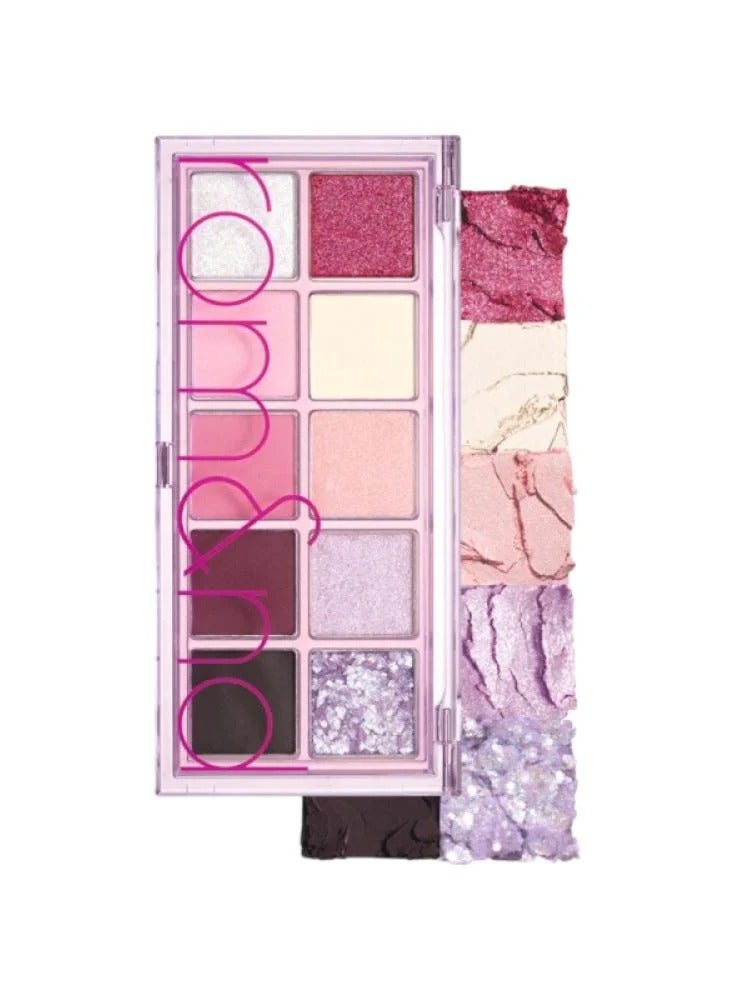 روماند مجموعة ظلال العيون ذا سيكريت جاردن 10 الوان  07 Berry Fuchsia Garden - Image 1