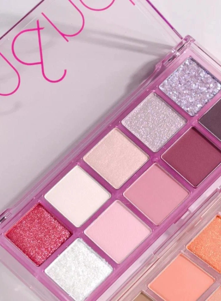 روماند مجموعة ظلال العيون ذا سيكريت جاردن 10 الوان  07 Berry Fuchsia Garden - Image 2