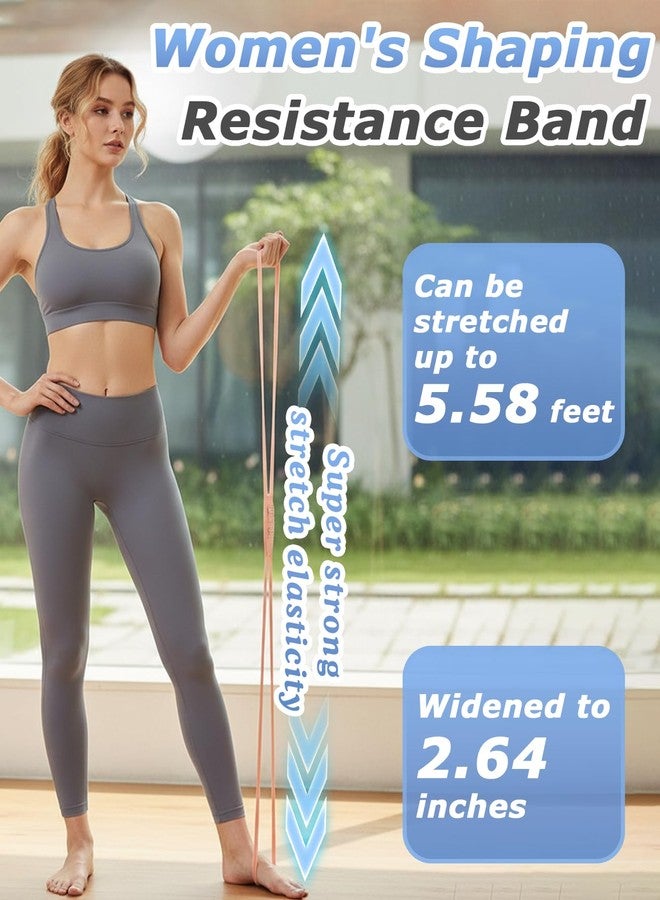 DAWZMR 3 PCS Figure 8 Resistance Bands for Women, 15 Lbs & 25 Lbs & 35 Lbs Keep Resistance Band for Arm with Non-Slip Handles - Image 4