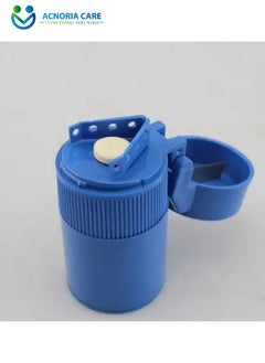 ACNORIA CARE Pill Case And Cutter For Vitamins And Nutritional Supplements Easily Stores And Cuts Pills In A Compact Design That Is Ideal For Travel And Transportation - Blue - From Acnorea Care  - Image 3