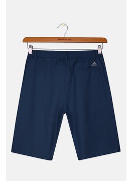 Adidas Kids Boy Brand Logo Drawstring Training Short, Navy 