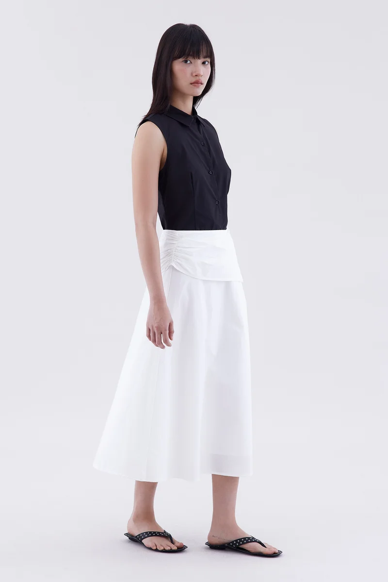 The Editor's Market Taia Wrap Layer Skirt