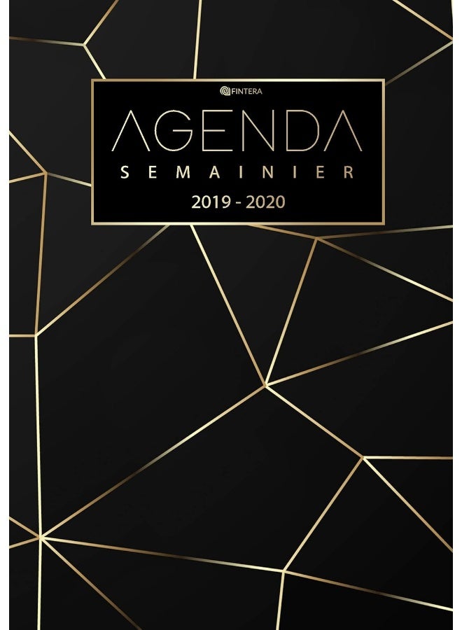 Agenda 2019 2020 - Agenda Semainier et Calendrier Août 2019 à Décembre 2020 Agenda Journalier: Agenda de Poche 2019 - 2020