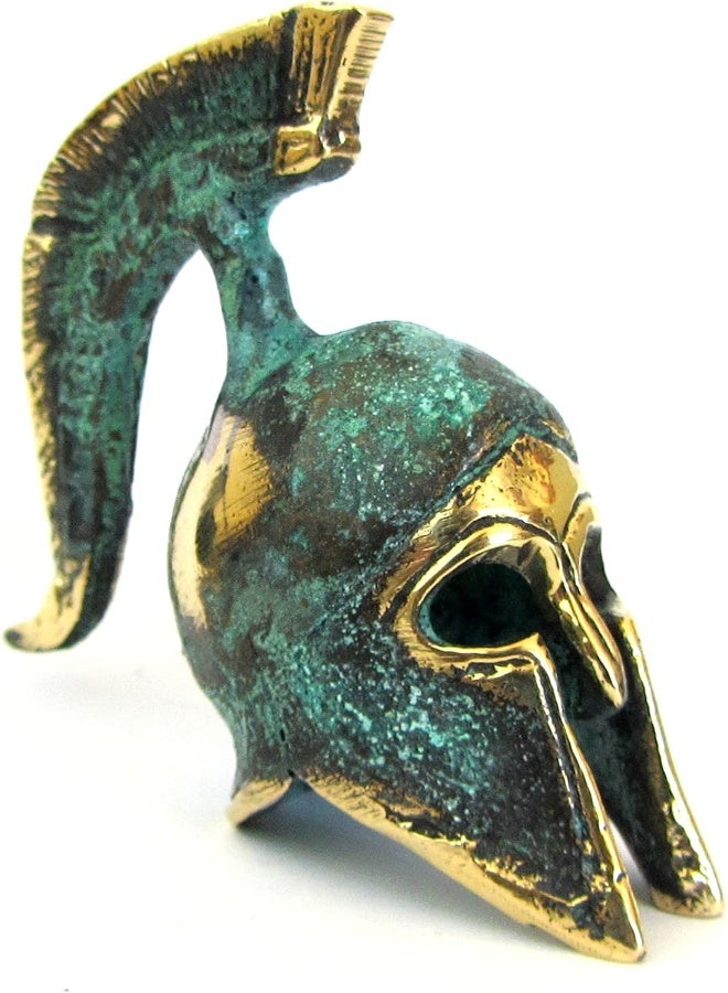 IconsGr Ancient Greek Bronze Museum Replica of Spartan Officer Helmet (387) - Image 5