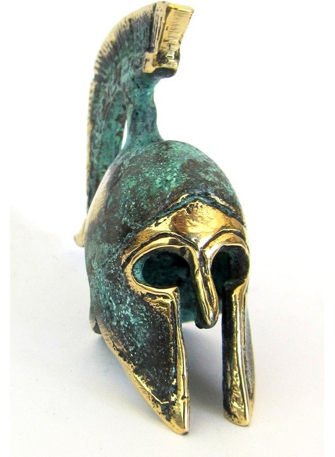 IconsGr Ancient Greek Bronze Museum Replica of Spartan Officer Helmet (387) - Image 2