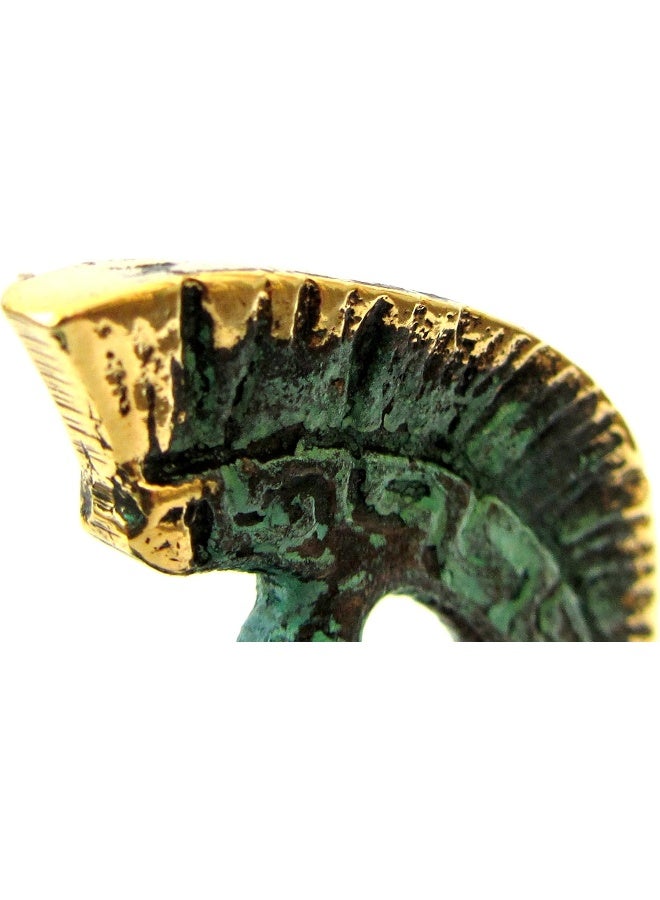 IconsGr Ancient Greek Bronze Museum Replica of Spartan Officer Helmet (387) - Image 4