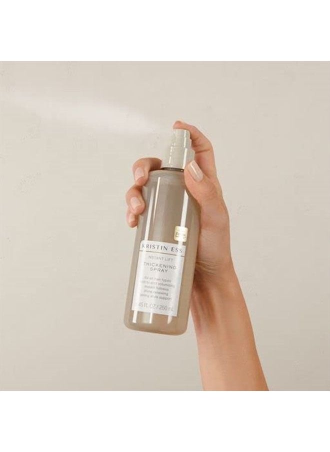 Kristin Ess Hair Instant Lift Thickening Spray for Volume + Fullness on Fine Hair, Shine Renewing, Style Support, Sulfate and Paraben Free, 8.45 fl. oz.  - Image 3