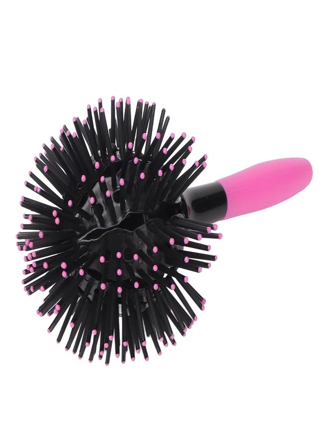 shenruifa Hair Brush, 360 Degree Round Ball Hair Comb High Temperature 3D Curly Hair Comb for Wet and Dry Hair - Image 3