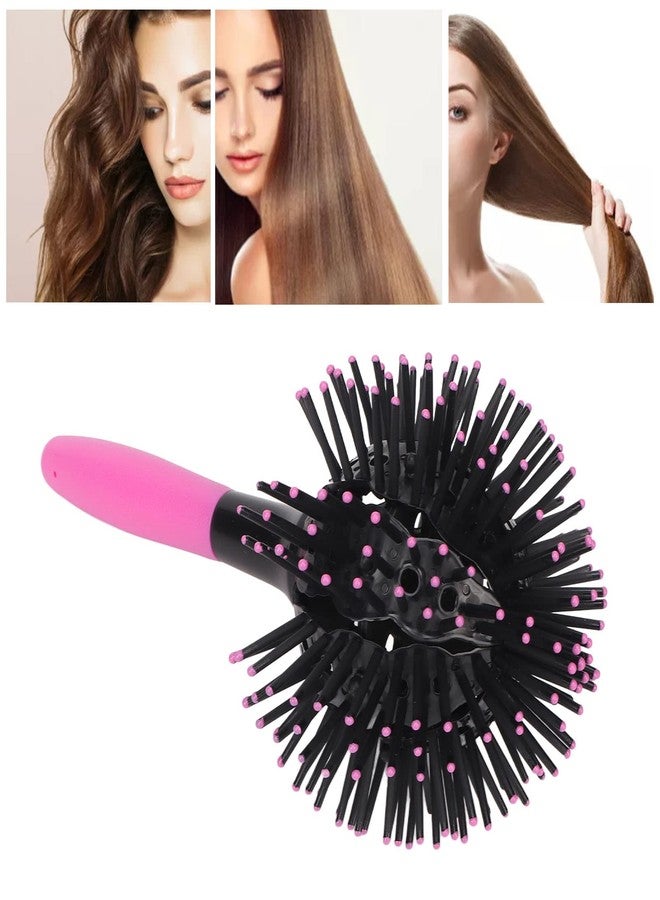 shenruifa Hair Brush, 360 Degree Round Ball Hair Comb High Temperature 3D Curly Hair Comb for Wet and Dry Hair - Image 4