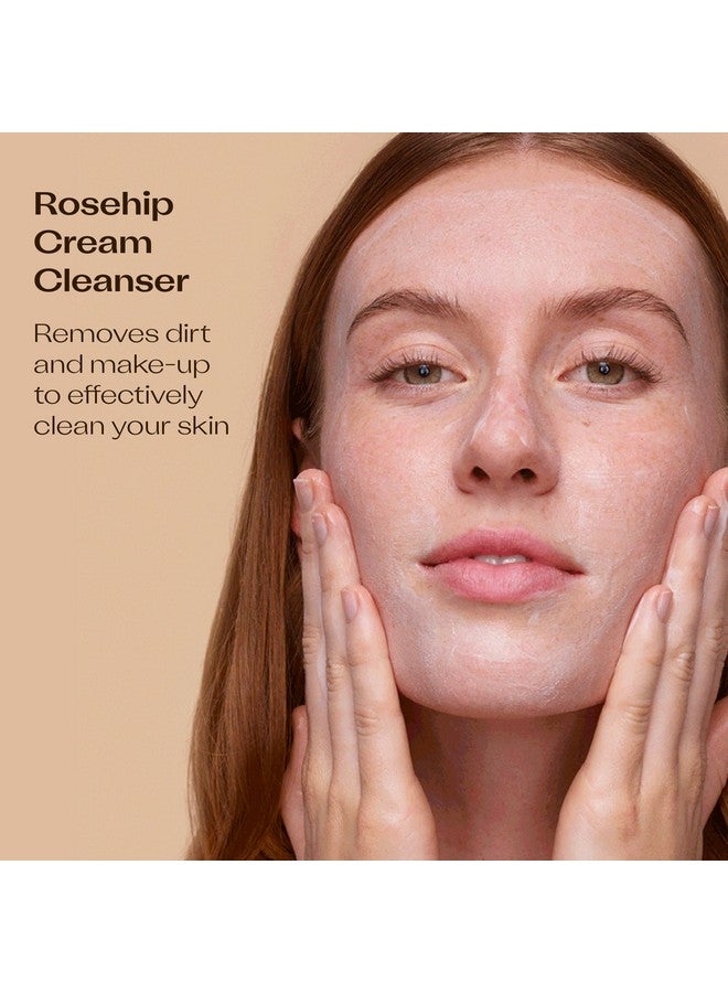 تريلوجي منظف كريمي بخلاصة ثمر الورد، تركيبة جديدة مع الصبار الشوكي، 3.38 أونصة سائلة - Image 2