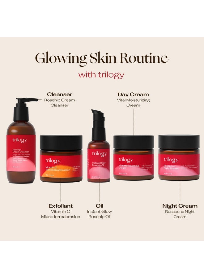 تريلوجي منظف كريمي بخلاصة ثمر الورد، تركيبة جديدة مع الصبار الشوكي، 3.38 أونصة سائلة - Image 4