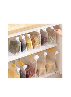 Spaceshoop Collapsible Water Container Bag Portable Outdoor Folding Storage Jug Water Carrier Reusable Grain Moisture Proof Sealed Bag Grain Storage Tank Grain Rice Food Storage Bag 2.5L  - Image 5