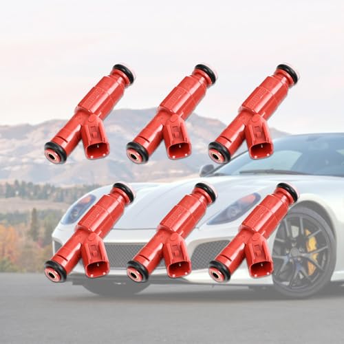 BIGREAT 0280156161 6PCS Fuel Injector Compatible with Jeep Grand Cherokee Laredo L6 99-04 Compatible with Dodge Dakota Ram 1500 2500 Van 00-03 Compatible with Mustang Mercury Mariner 99-04 - Image 2