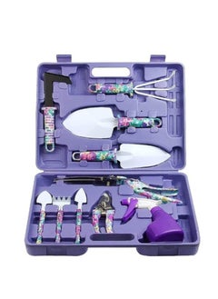 ARNOTEC Gardening Tool Set, Garden Tool Kit, 10 Pcs Heavy Duty Garden Tools, Flower Gardening Hand Tools for Garden Lovers, Stainless Steel Tool Kit Including  - Image 3