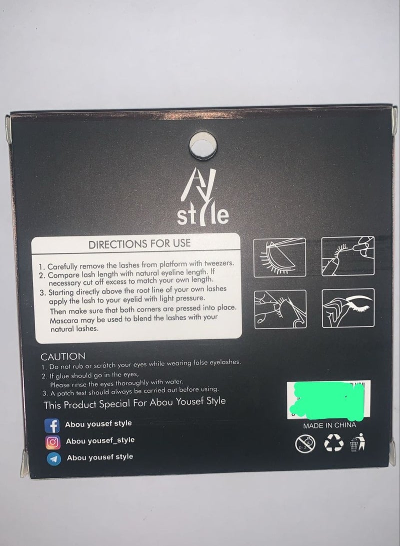 Abou Yousef Style ABOU YOUSEF lash miss jolly Ds-229 - Image 2