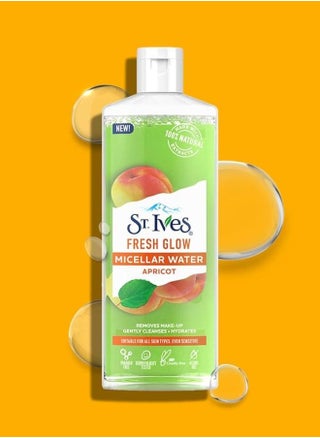 Glow 3-in-1 Micellar Water with 100% Natural Apricot Extracts Gentle Cleanser Toner & Makeup Remover 400 ml - pzsku/Z12C0C414A600C06F3CEDZ/45/_/1731604585/c6397c7d-714a-49a0-9a50-395fc69e361a
