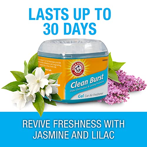 ARM & HAMMER AH8300CB 4.5oz Gel Air Freshener, Clean Burst, 1 Pack - Image 3