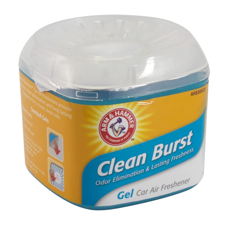 ARM & HAMMER AH8300CB 4.5oz Gel Air Freshener, Clean Burst, 1 Pack - Image 4