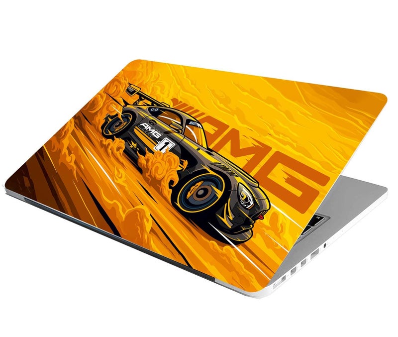 BAEYE Full Laptop Skin Stickers HD Quality Sticker for Laptops Upto 15.6" (Dustproof|Waterproof|Scratchproof|Reusable) - BE AMG FL - Image 2