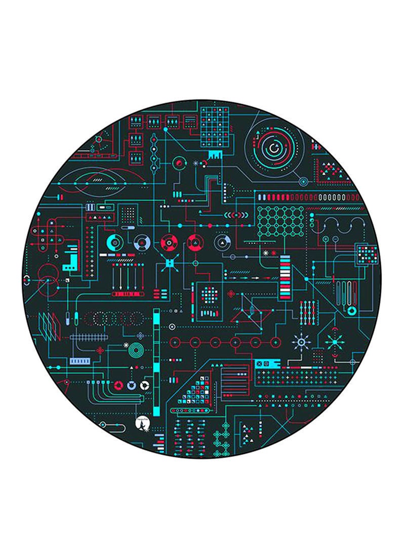 RKN Electronic Printed Large Pin Multicolour - Image 1