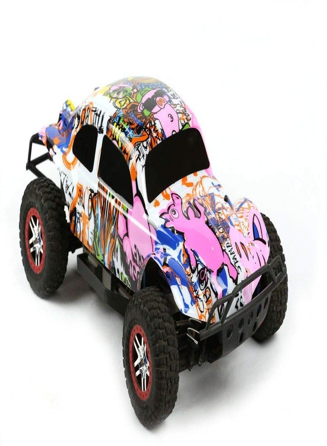 SummitLink Compatible Custom Body Graffiti Pink Pig Style Replacement for 1/10 Scale RC Car or Truck (Truck not Included) SSB-PIG-01 - Image 1