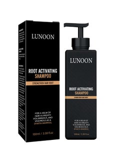 Anti-Thinning Shampoo, Root Activator, Hair Regrowth, Hair Thickening, Deep Moisturizing, Natural Formula Shampoo for Dry Damaged Weak and Thin Hair Care 100ml