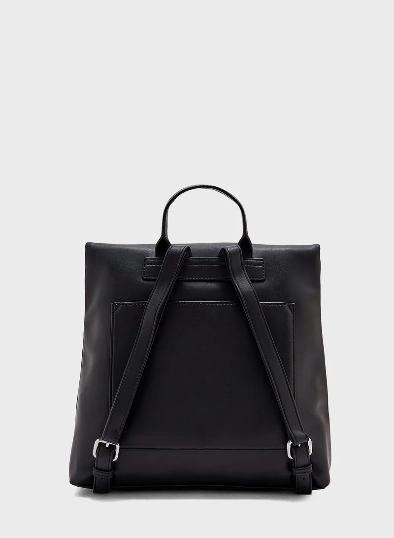 DKNY Tilly Medium Fold over Backpack