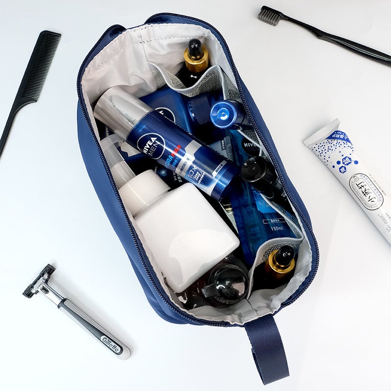Men'S Toiletry Bag, Business Trip, Portable Large-Capacity Cosmetics Bag, Dry And Wet Separation Waterproof Bathing Bag, Travel Bag - Image 3