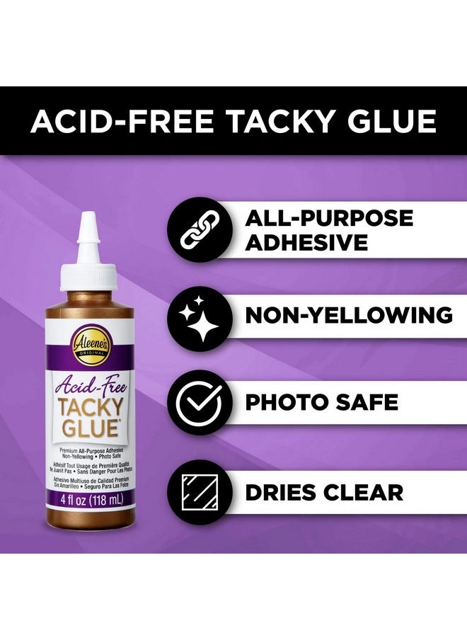 Aleene's 26425 Glue Tacky 4 Fl Oz Multicolor  - Image 2