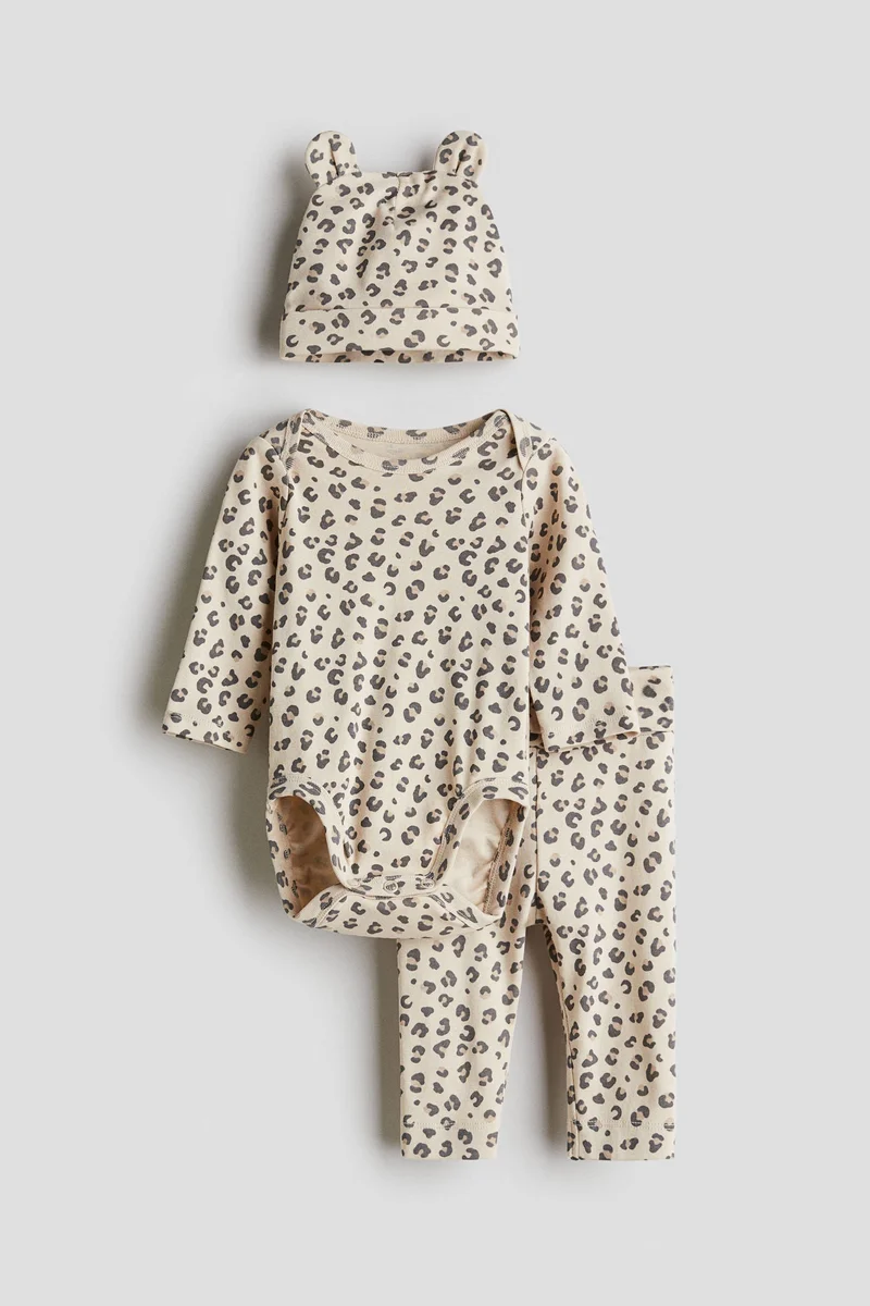H&M 3-piece cotton set