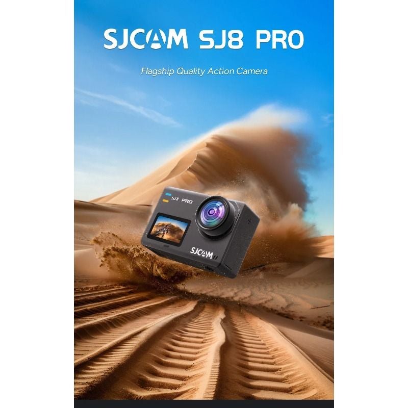 Sjcam SJ8 Pro Action Camera 4K Waterproof Multifunctional Outdoor Sports Camera White - Image 3
