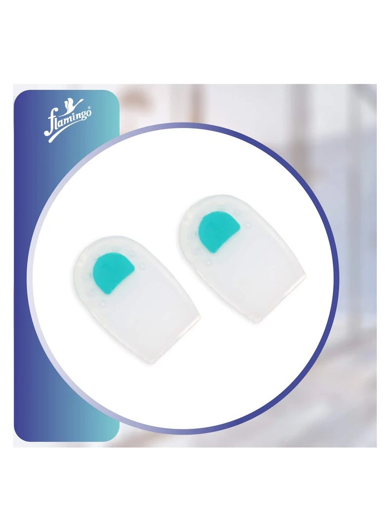 Flamingo Premium Silicone Heelcare Pad Pair Medium (M)
