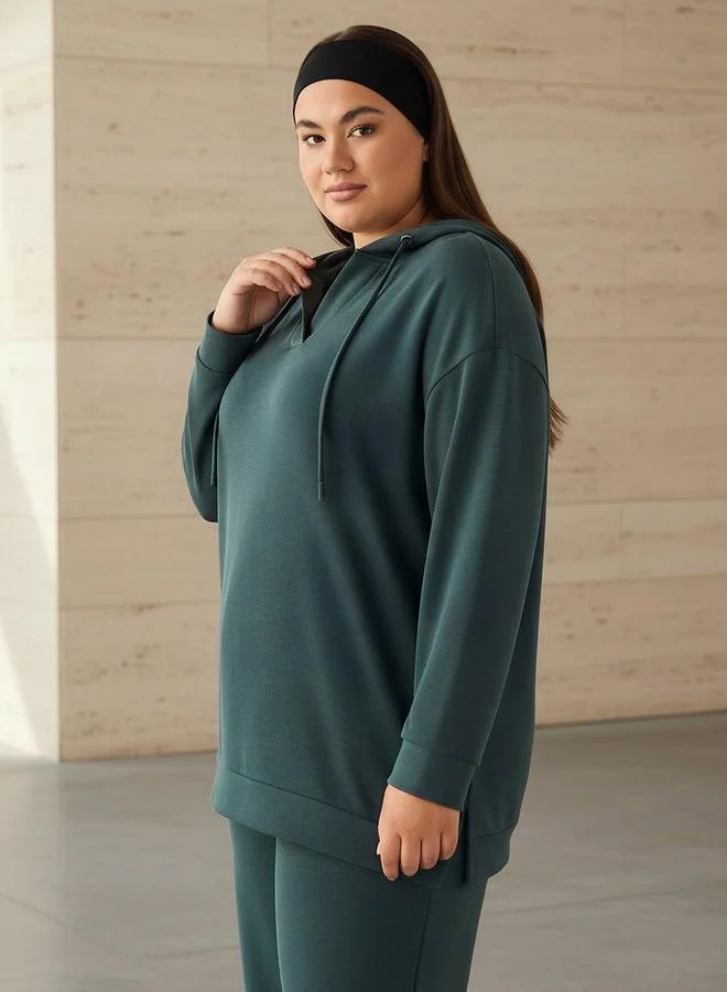 Ulla Popken Ulla Popken Oversized Hoodie