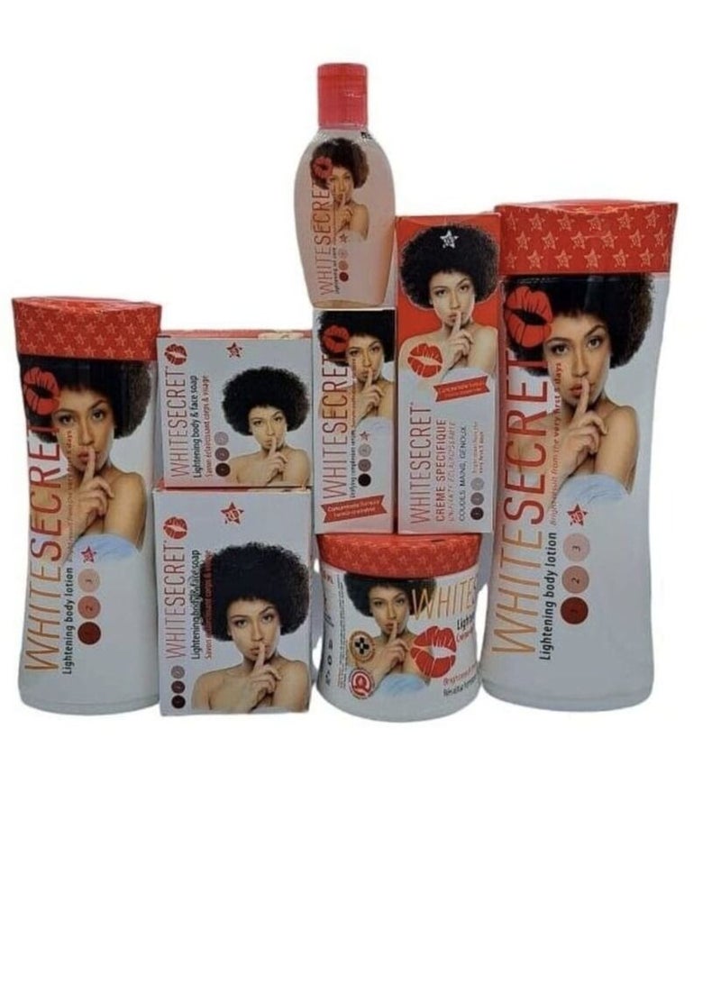 White Secret 8 Pieces Set - Image 2