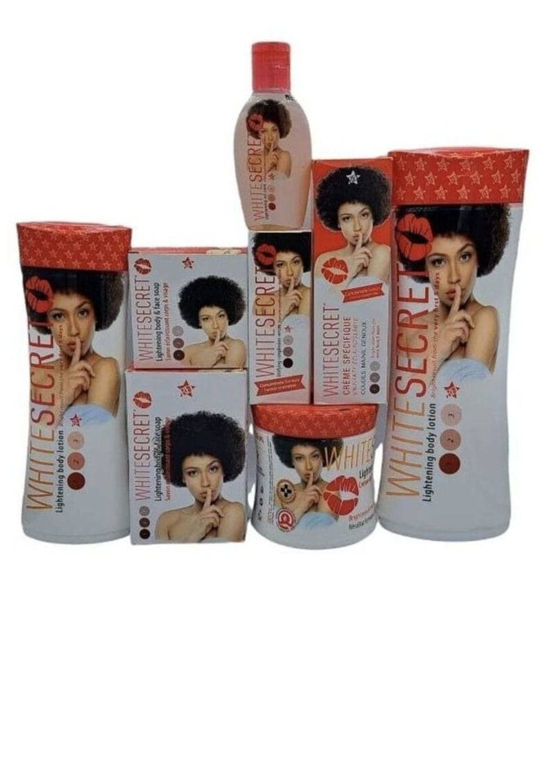 White Secret 8 Pieces Set - Image 1