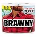 Brawny TearASquare 3Ply Paper Towels 2 Triple Rolls 6 Regular Rolls Strong Absorbent and Durable with 3 Sheet Sizes Quarter Half Full - Image 1