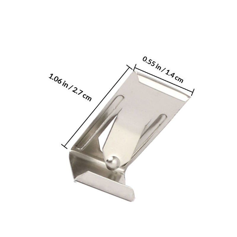 Frame Mounting Hooks, Sturdy Metal Spring Clips for Secure Picture Hanging Solutions - Image 2