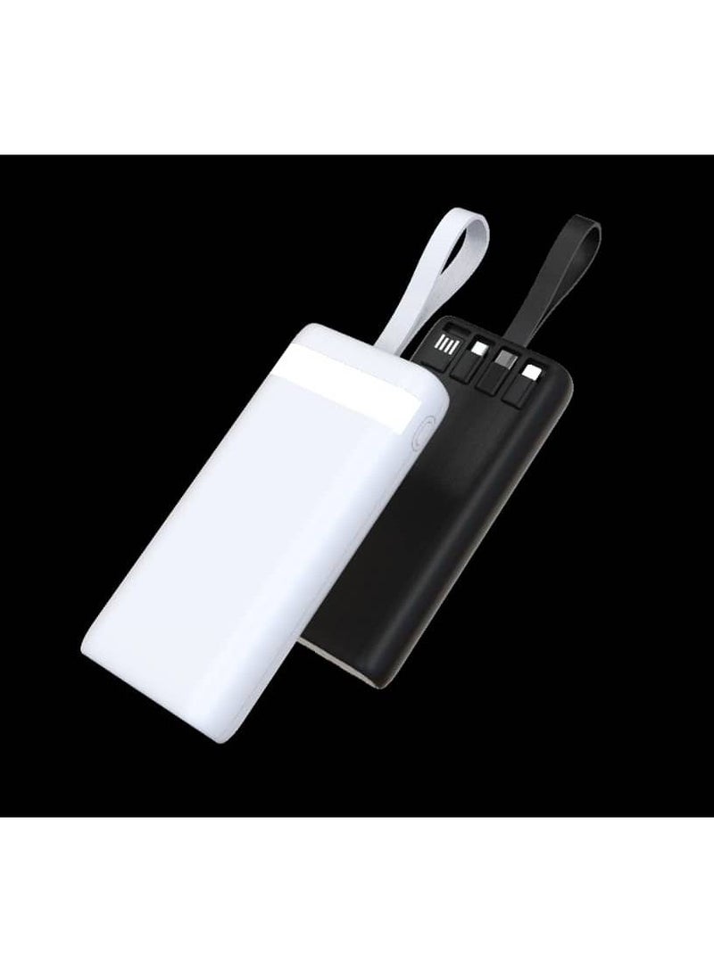 Belpink 20000MAH QUICK CHARGING PORTABLE POWER BANK-V02-WHITE